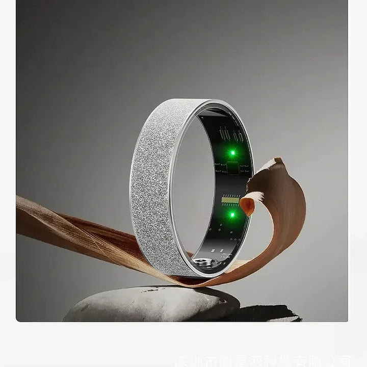 Smart Ring, Heart Rate & Sleep Tracking, Frosted Finish