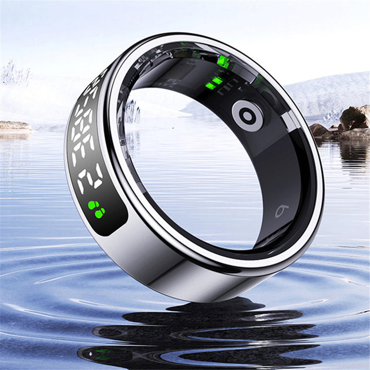 Smart Ring with Display, Heart Rate & Sleep Monitoring - view 2