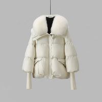 Women's short puffer jacket 