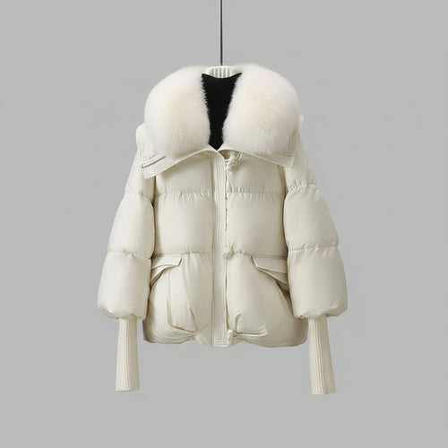 Women's short puffer jacket 